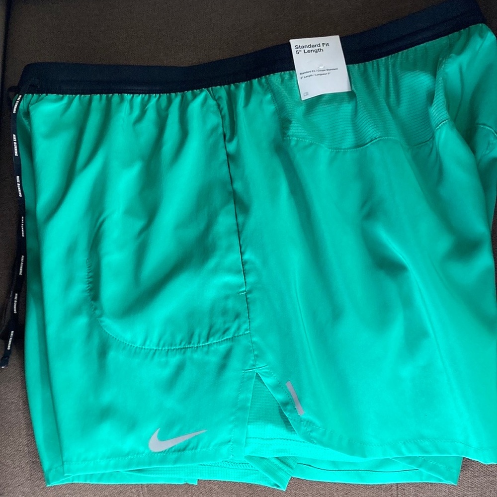Nike running shorts 2 in 1.